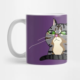 Grey Tabby Cat Mug